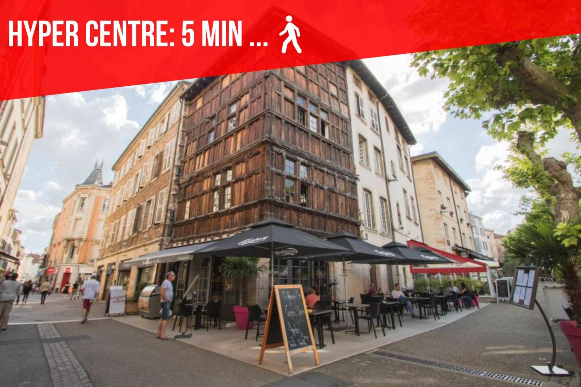 Macon - Gare - Centre Ville - Parking - Cosy - Wifi Exteriör bild